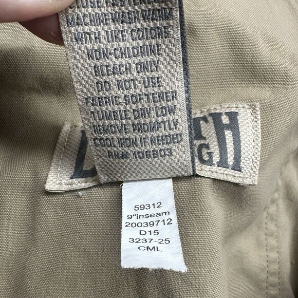 Duluth Dry on the Fly Shorts Mens Large Cargo Pockets Dark Khaki 9" Work Hiking - Picture 6 of 8